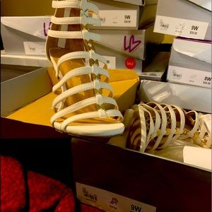 Lane Bryant Stappy' Heels (9w) NWT